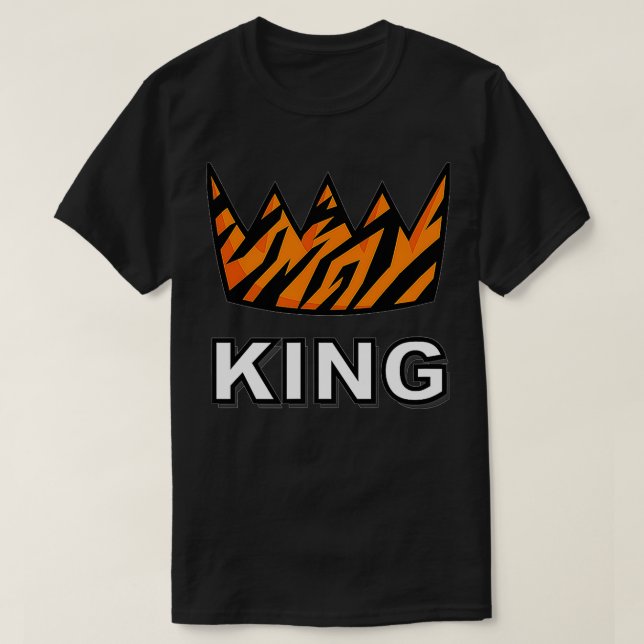 Kung Tiger Krona Eotic Reality TV T Shirt (Design framsida)