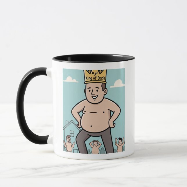 kung till pappa mugg (Vänster)