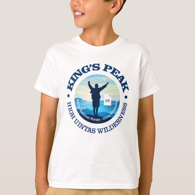 Kung-topp (V) T Shirt (Framsida)