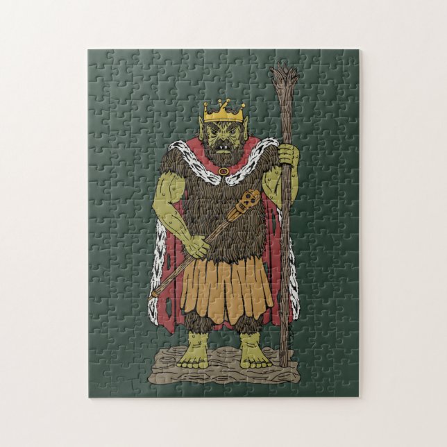 Kung Troll Pussel (Vertikal)