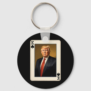 Kung Trumpkort - Unik Donald Trump Presidentiell Nyckelring