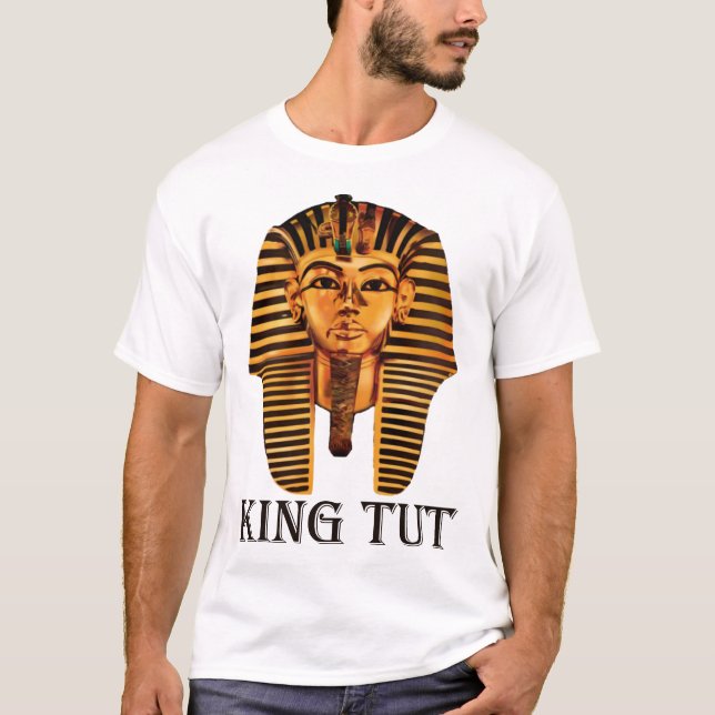 Kung Tut den underbara faraoan T Shirt (Framsida)