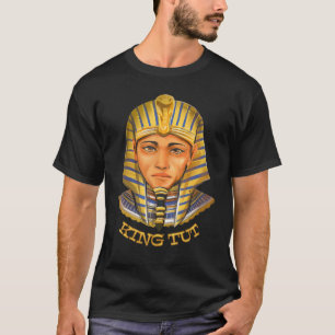 Kung Tut Egypten Egyptian Pyramid Ankh Pharaoh Tem T Shirt