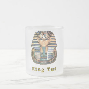 Kung Tut och Egypten Frostad Glasmugg