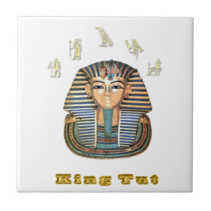 Kung Tut och Egypten Kakelplatta