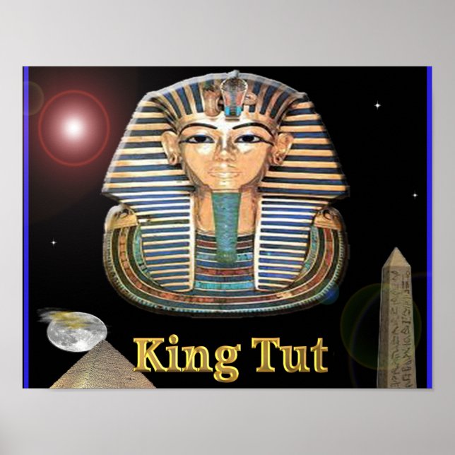 Kung Tut och Egypten Poster (Framsidan)
