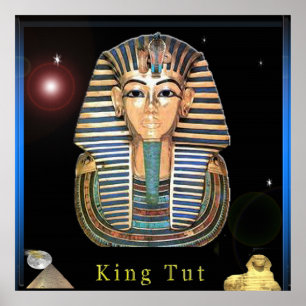 Kung Tut och Egypten Poster