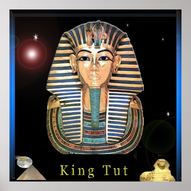 Kung Tut och Egypten Poster (Framsidan)