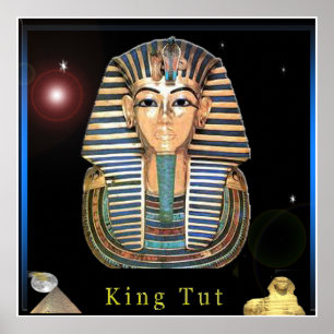 Kung Tut och Egypten Poster