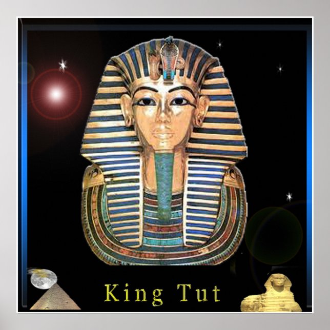 Kung Tut och Egypten Poster (Framsidan)