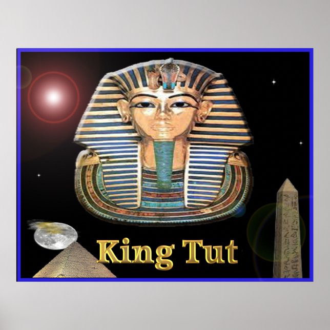 Kung Tut och Egypten Poster (Framsidan)