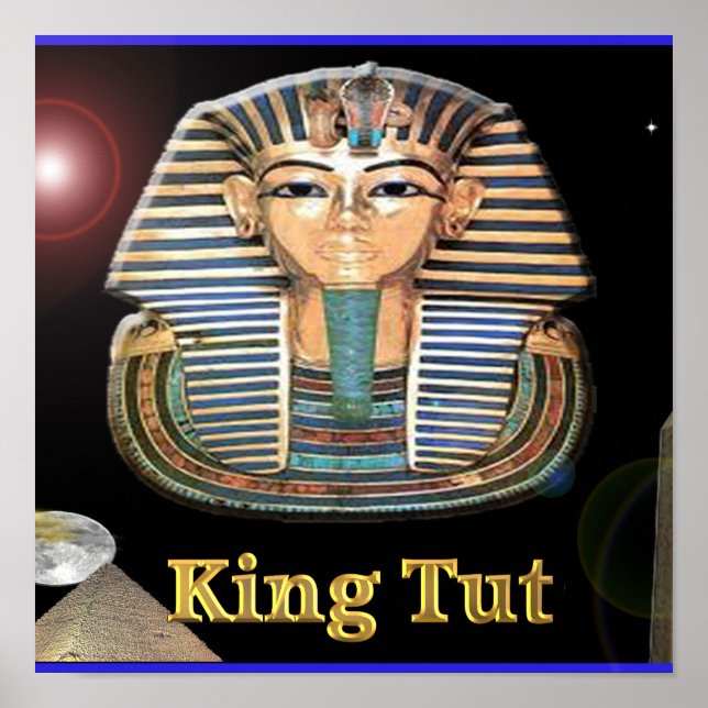 Kung Tut och Egypten Poster (Framsidan)