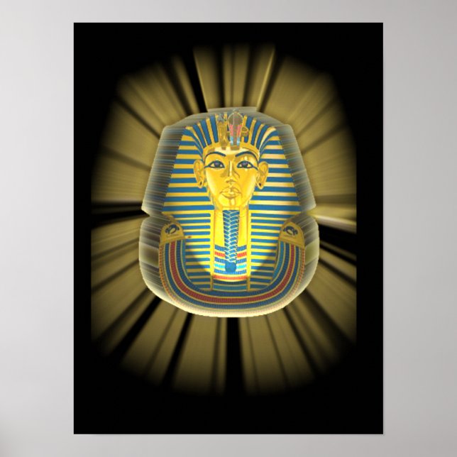 Kung Tut och Egypten Poster (Framsidan)