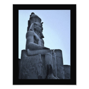 Kung Tut på Karnak Fototryck