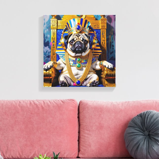 KUNG TUT-PUG CANVASTRYCK (Insitu (Vardagsrum))