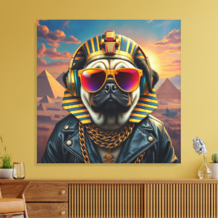 KUNG TUT PUG COOL 7 CANVASTRYCK