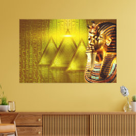 Kung Tut Tutankhamun Kanvastryck Bild 10