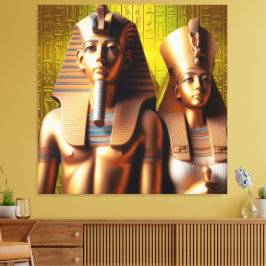 Kung Tut Tutankhamun Kanvastryck Bild 14