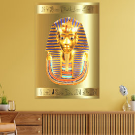 Kung Tut Tutankhamun Kanvastryck Bild 2