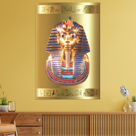 Kung Tut Tutankhamun Kanvastryck Bild 3