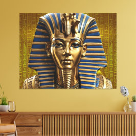 Kung Tut Tutankhamun Kanvastryck Bild 8