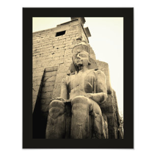 Kung Tut vid Karnak Fototryck