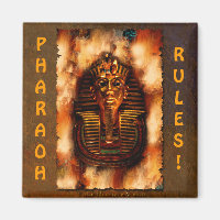 Kung TUTANKHAMEN Pharaoh Regler Egyptian Art Magne