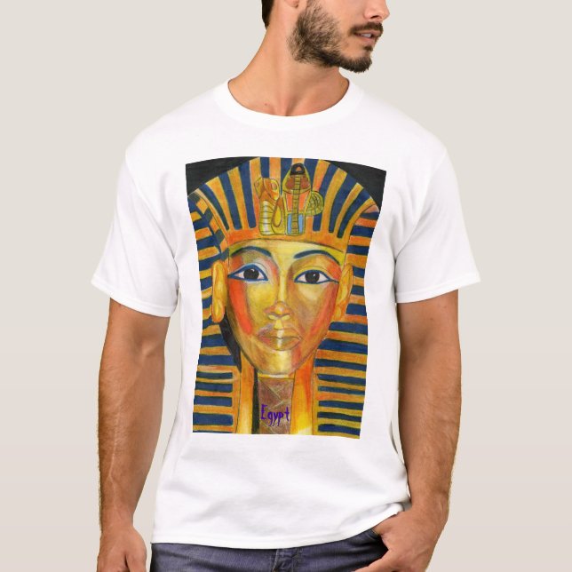 Kung Tutankhamen Tee Shirt (Framsida)