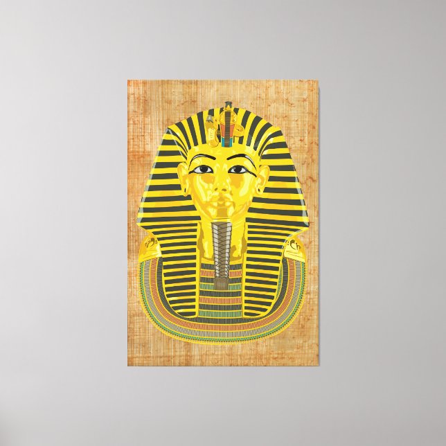 Kung Tutankhamun Canvastryck (Framsida)