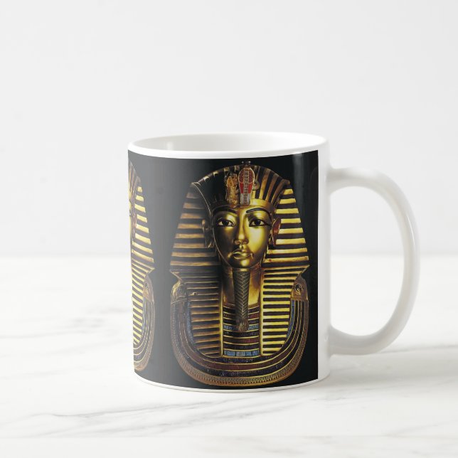 Kung Tutankhamun, Guld Mask Kaffemugg (Höger)
