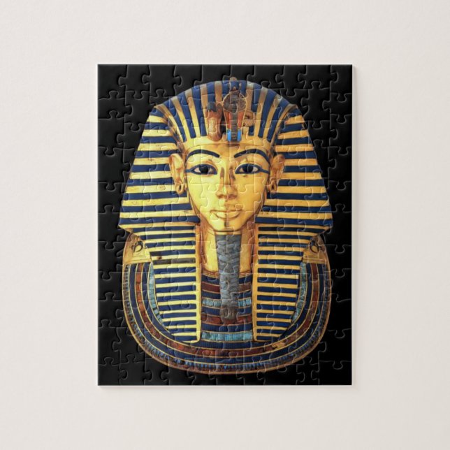 Kung Tutankhamun, Guld Mask Pussel (Vertikal)