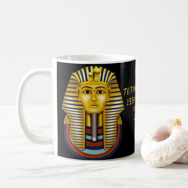 Kung Tutankhamun Kaffemugg (Med munk)
