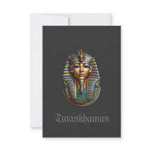 Kung Tutankhamun - platta tackkort