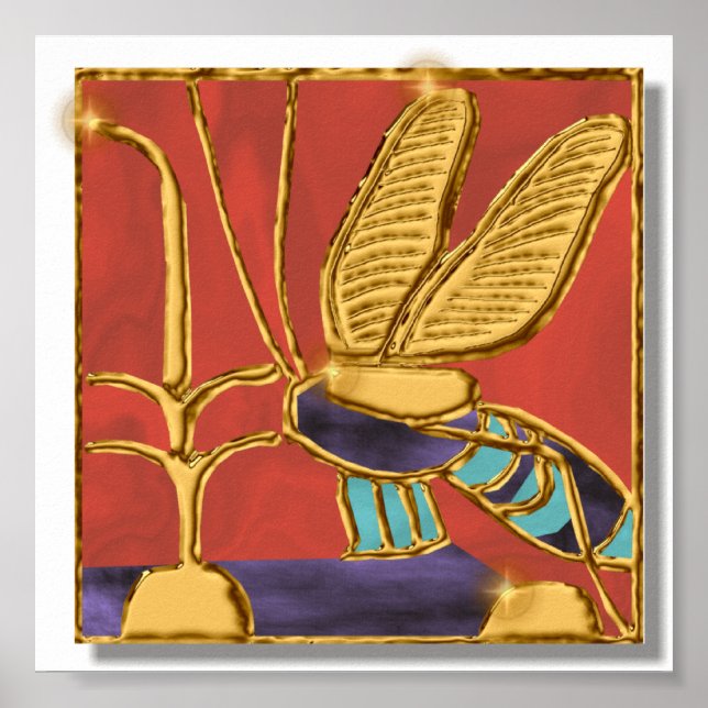 Kung Tut's Throne Namn Poster (Framsidan)