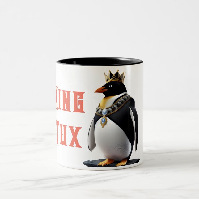 Kung Tux - Mugg - RP Linux Penguinkaffe (Center)