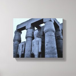Kung vid Karnak Canvastryck