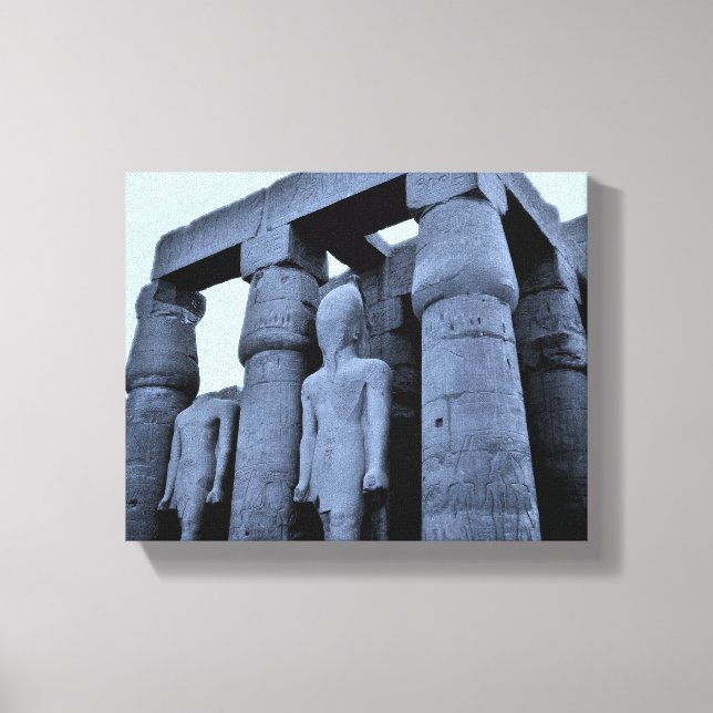Kung vid Karnak Canvastryck (Framsida)