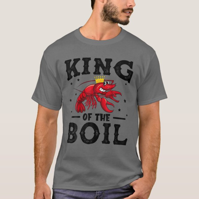 Kung vid Kräftorna Crayfish Funny T Shirt (Framsida)