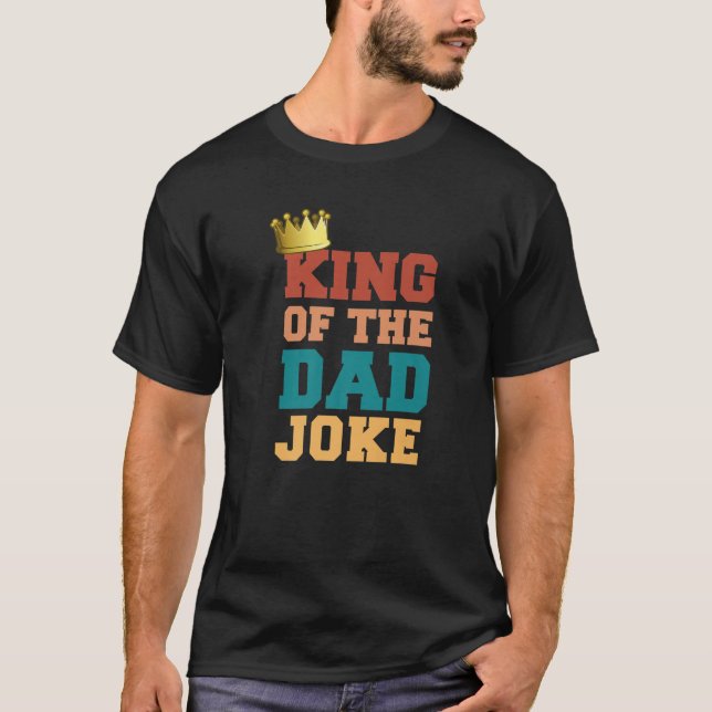 Kung vid Pappa Joke Kung Dåligt Pappa-skämt Ljus F T Shirt (Framsida)
