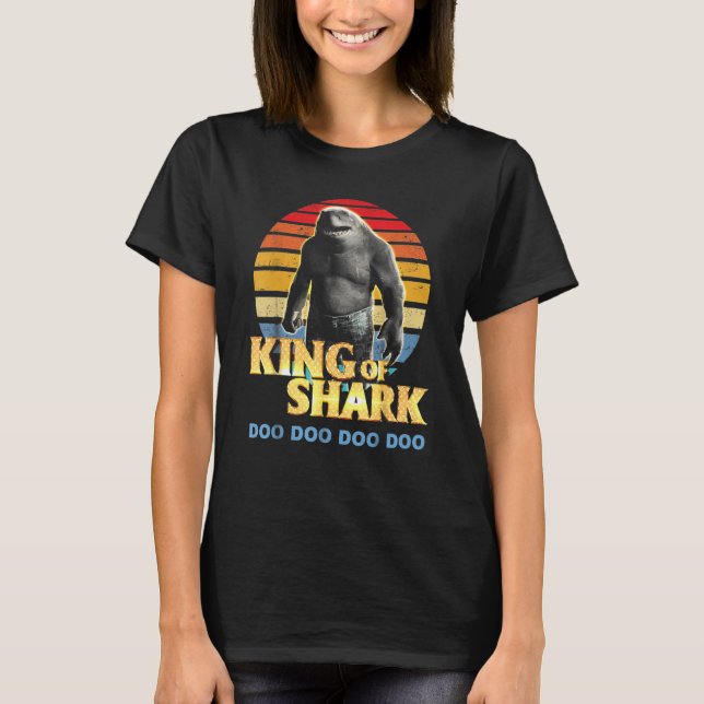 Kung vid Shark Doo Doo Dc T Shirt (Framsida)