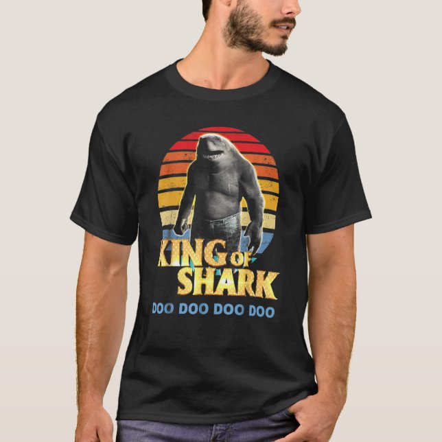 Kung vid Shark Doo Doo Dc T Shirt (Framsida)