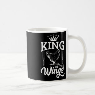 Kung vid Vingar flony Chicken Bbq Barbecue Kaffemugg