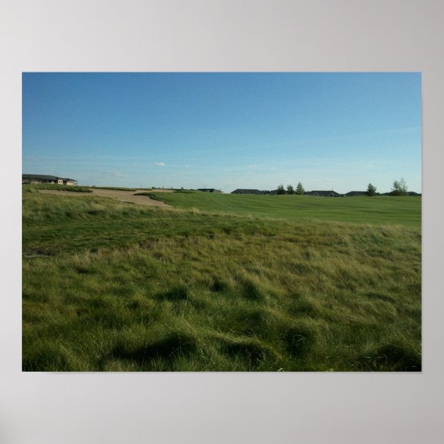 Kung Walk Golf Course bild Poster (Framsidan)