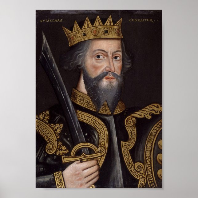 Kung William I, erövrare Poster (Framsidan)