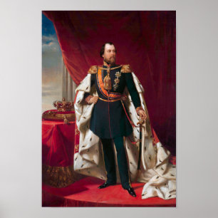 Kung William III i Nederländerna Poster