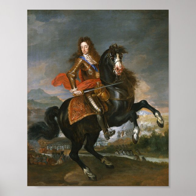 Kung William III Poster (Framsidan)