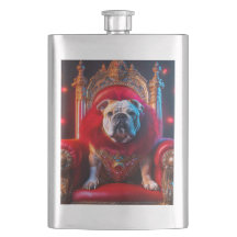 Kung Winnie, bulldog på sin tröst