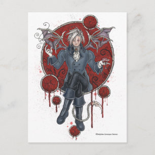 Kung Zerick Gothic vycard Vykort