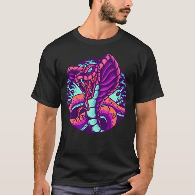 Kunga Kobra T Shirt (Framsida)