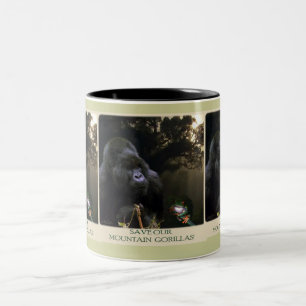 Kunga Mountain Gorilla Wildlife-supporter Mugg